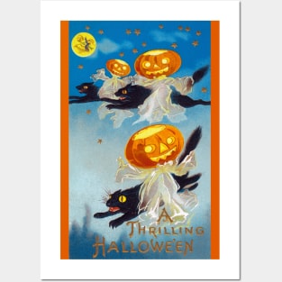 A Thrilling Halloween Posters and Art